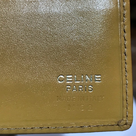 CELINE Signature Macadam Trifold Wallet π§‘ - Picture 7 of 16